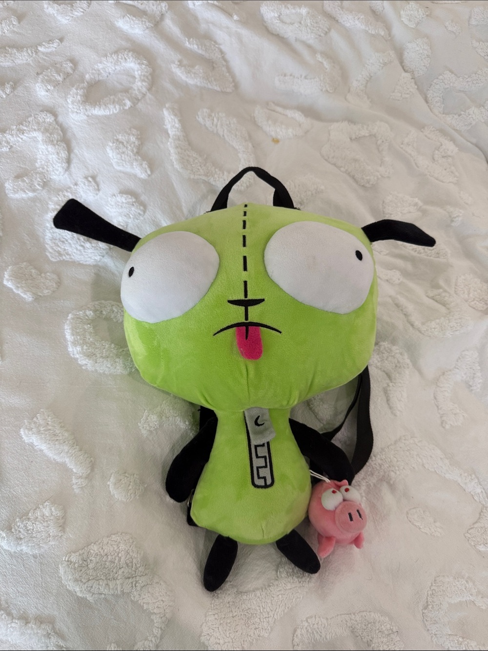 Invader Zim plush backpack